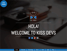 Tablet Screenshot of kissdevs.com